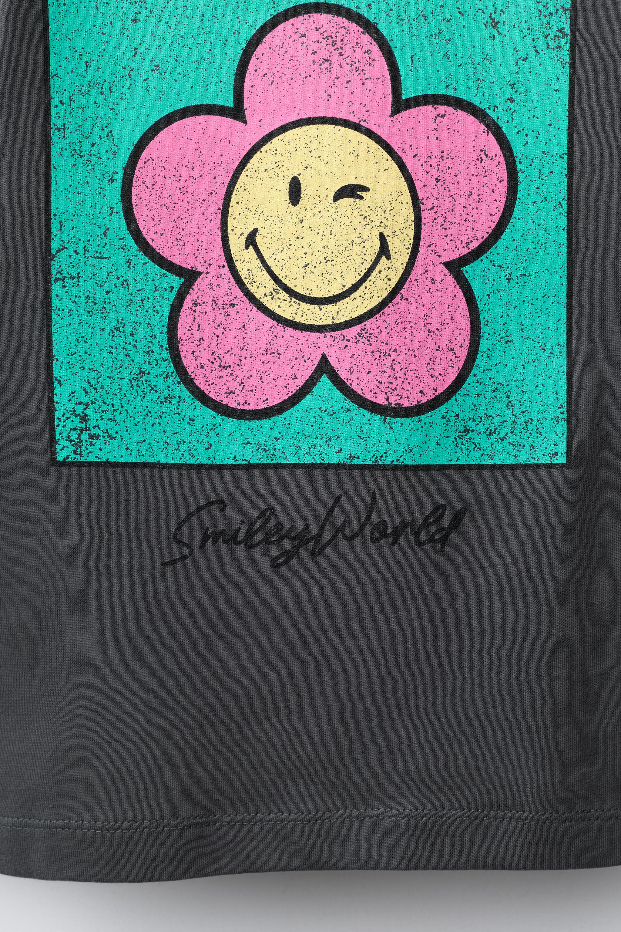 SMILEYWORLD® FLORAL T-SHIRT